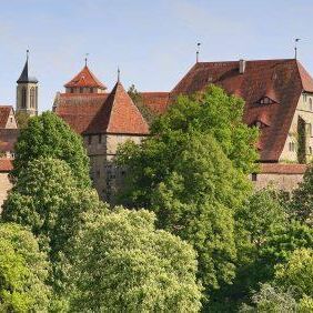 Turmweg Rothenburg Ausblick