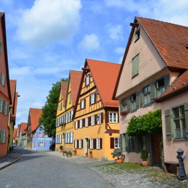 Dinkelsbühl, Tag des offenen Denkmals und autofreie Altstadt Lange Gasse